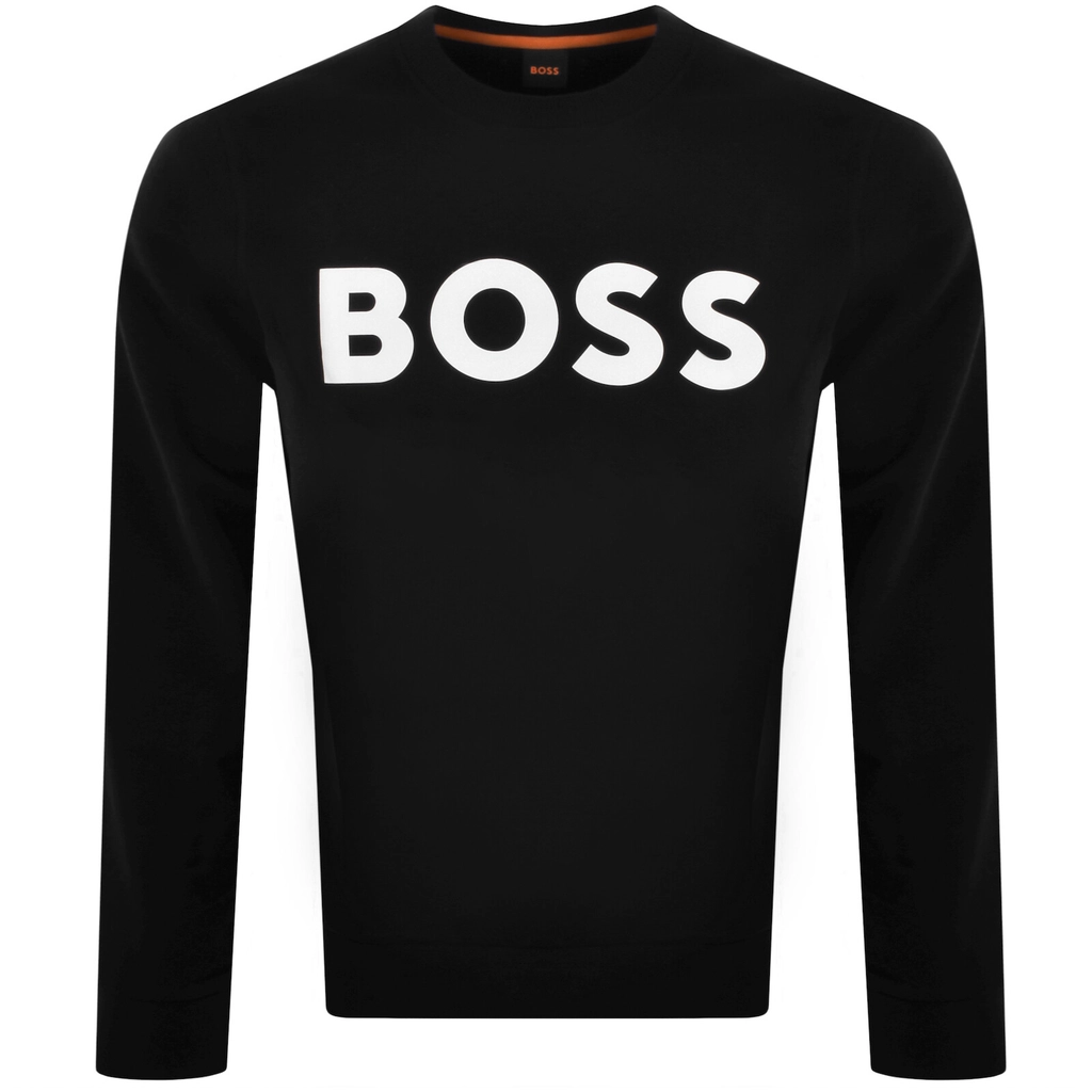 Hugo Boss BOSS Webasic Crew Neck Sweatshirt Black